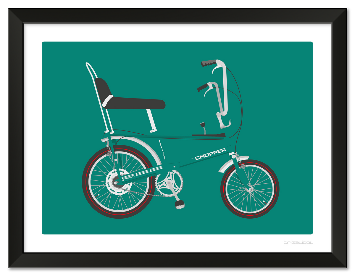 Raleigh ergotec chopper green