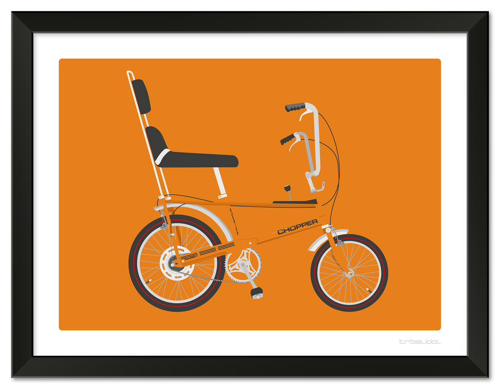 Orange raleigh chopper 2025