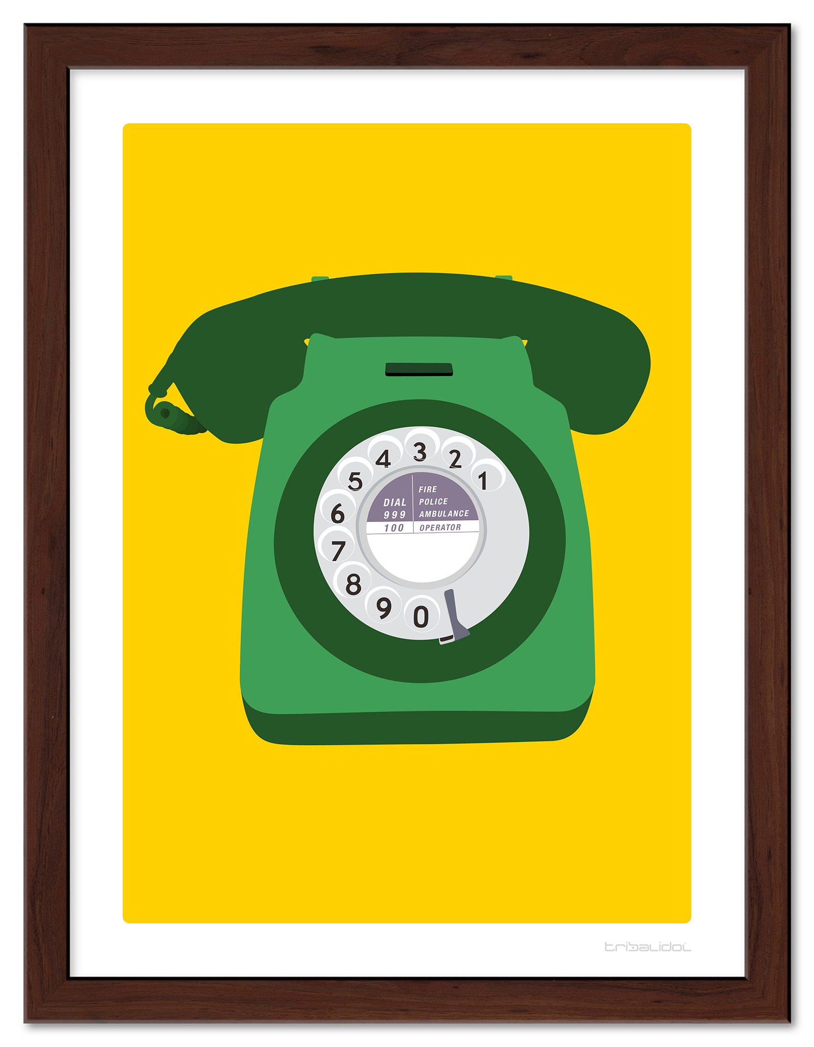 Telephone - Green – tribalidol